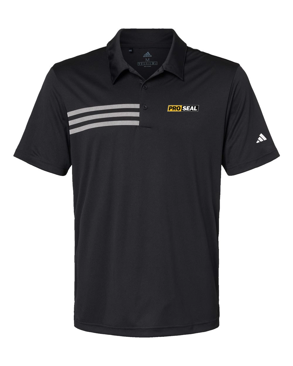 Variant Image for A324 - Adidas - 3-Stripes Chest Sport Shirt - Proseal - Website Pro Seal