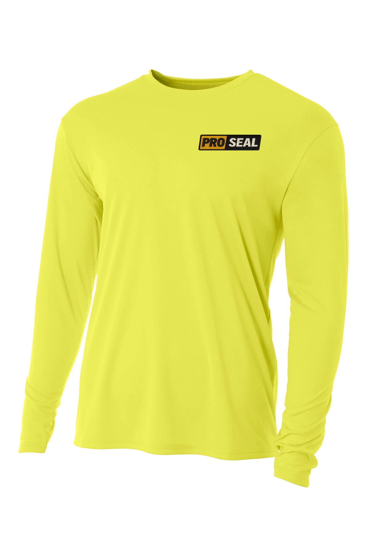 Color Image for A4N3165 - A4 Cooling Performance Long Sleeve Tee - Safety Yellow - Proseal - 3 Color - D
