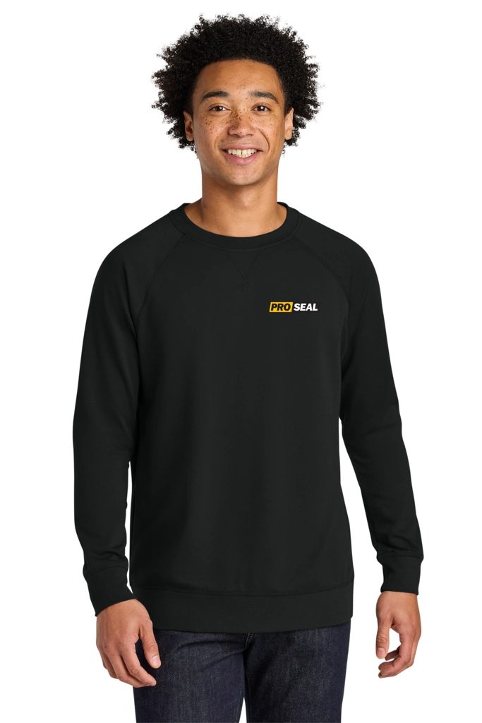 Color Image for NL9000 - Next Level Apparel® Laguna Raglan Sweatshirt - Black - Proseal - 3 Color - D