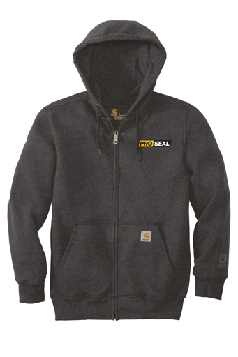 Variant Image for CT100614 - Carhartt® Rain Defender® Paxton Heavyweight Hooded Zip-Front Sweatshirt - Proseal - 3 Color - D - Website Pro Seal