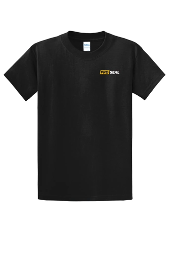 Color Image for PC61T - Port & Company® Tall Essential Tee - Jet Black - Proseal - 3 Color - D