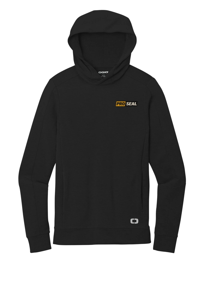 Color Image for OG814 - OGIO® Luuma Hoodie - Blacktop - Proseal - 3 Color - E