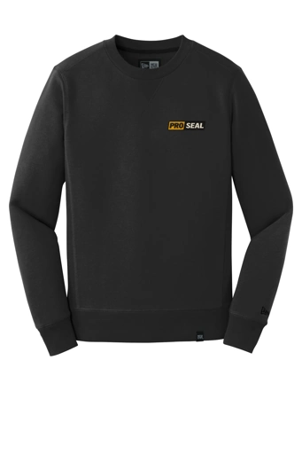 Color Image for NEA501 - New Era® French Terry Crew - Black - Proseal - 3 Color - E