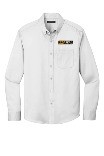 Variant Image for W808 - Port Authority® Long Sleeve SuperPro React™ Twill Shirt - Proseal - 3 Color - E - Website Pro Seal