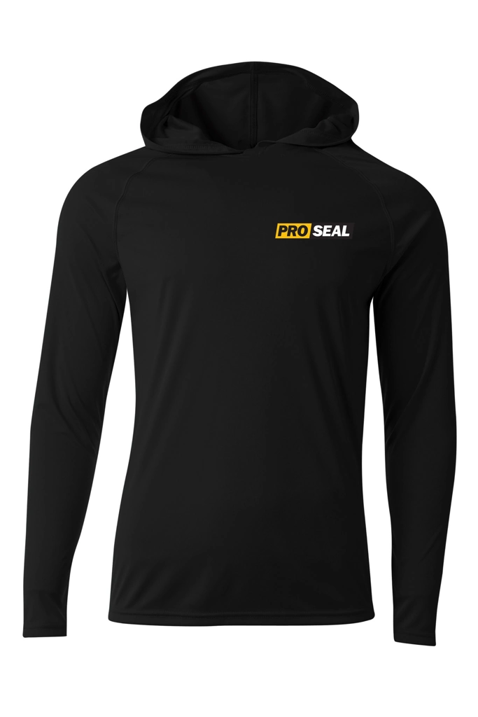 Variant Image for A4N3409 - A4 Cooling Performance Long Sleeve Hooded Tee - Proseal - 3 Color - D - Website Pro Seal
