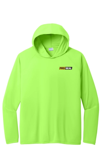 Color Image for PC380H Port & Co™ Performance Pullover Hooded Tee - Neon Green - Proseal - 3 Color - D