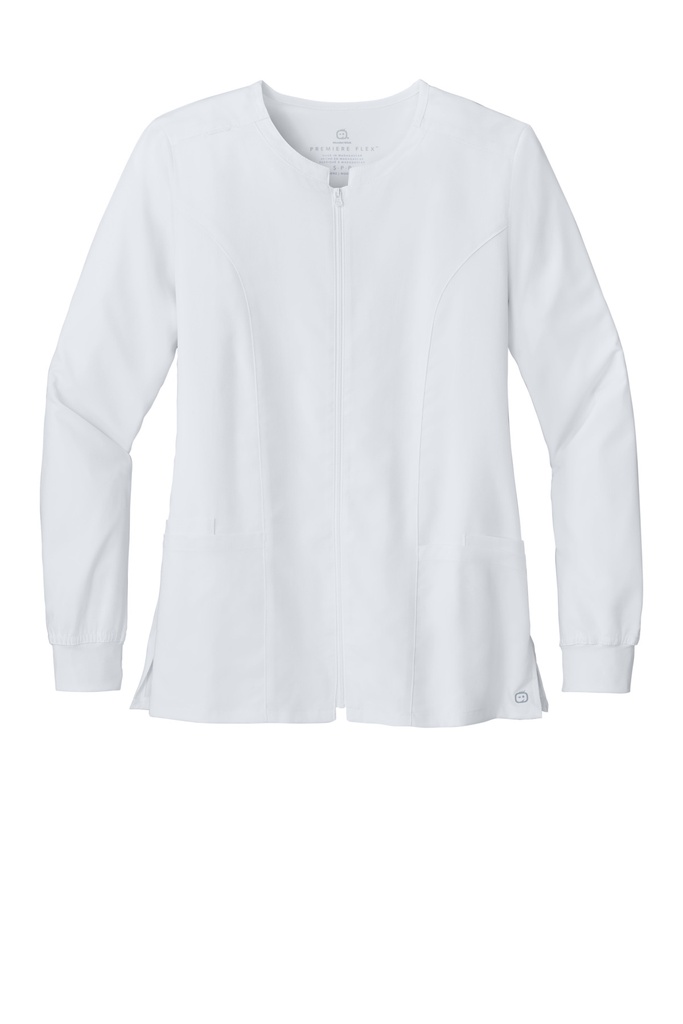 WW4088 - Wink® Women’s Premiere Flex™ Full-Zip Scrub Jacket