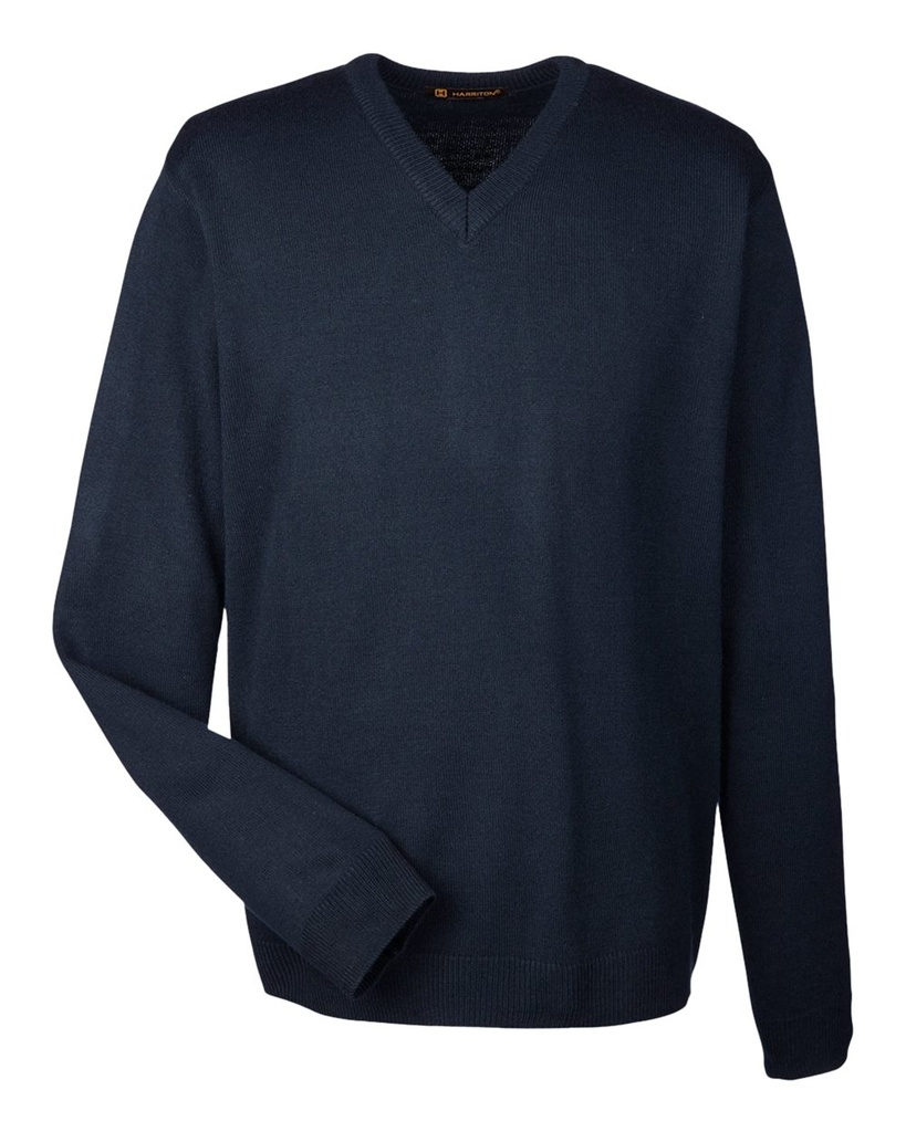 M420 - Harriton Men's Pilbloc™ V-Neck Sweater 