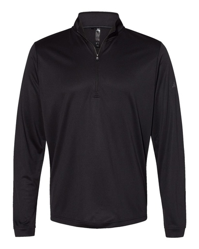 A401 - Adidas - Lightweight Quarter-Zip Pullover (XS, Black)