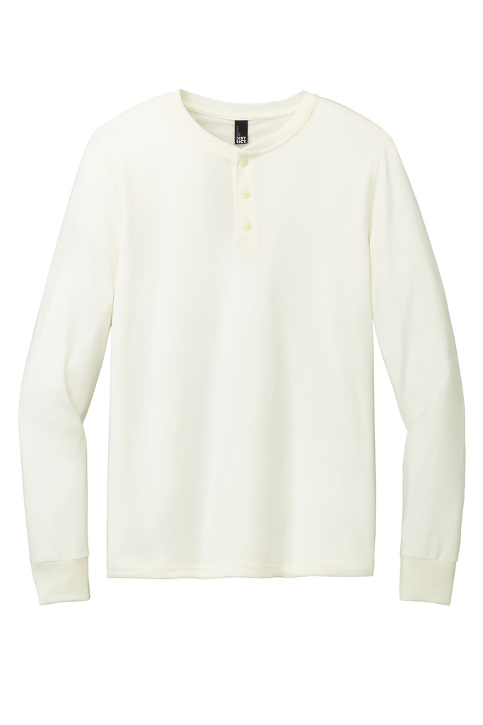 DT145 - District® Perfect Tri® Long Sleeve Henley