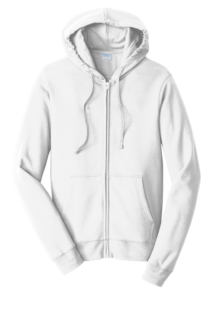 PC850ZH - Port & Co™ Fan Favorite™ Fleece Full-Zip Hooded Sweatshirt