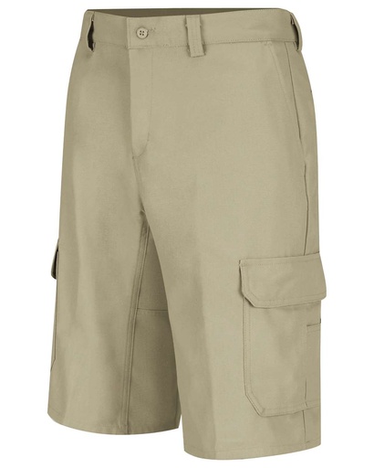 WP90 - Dickies Men's Functional Cargo Shorts (30W OR 50W, Khaki - Size 50W)