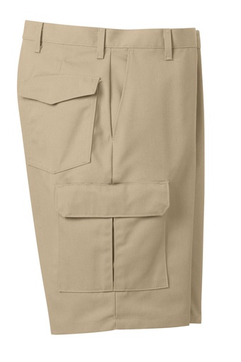 PT66 - Red Kap® Industrial Cargo Short (W30, Khaki)