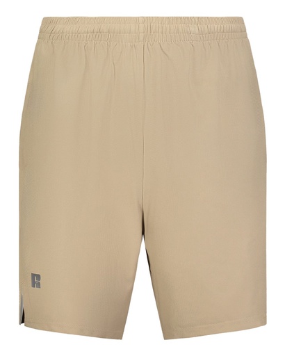 R20SWM - Russell Athletic Unisex Legend Woven Shorts (S, Khaki)