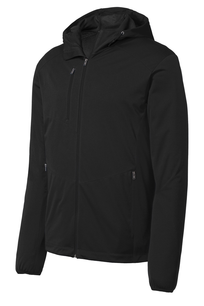 J719 - Port Authority® Active Hooded Soft Shell Jacket.