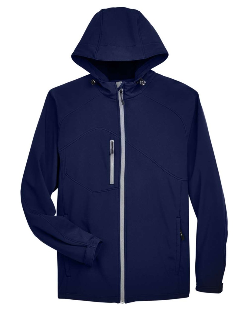 88166 - North End Men's Prospect Two-Layer Fleece Bonded Soft Shell Hooded Jacket